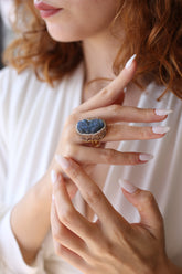 Lapis  Bague